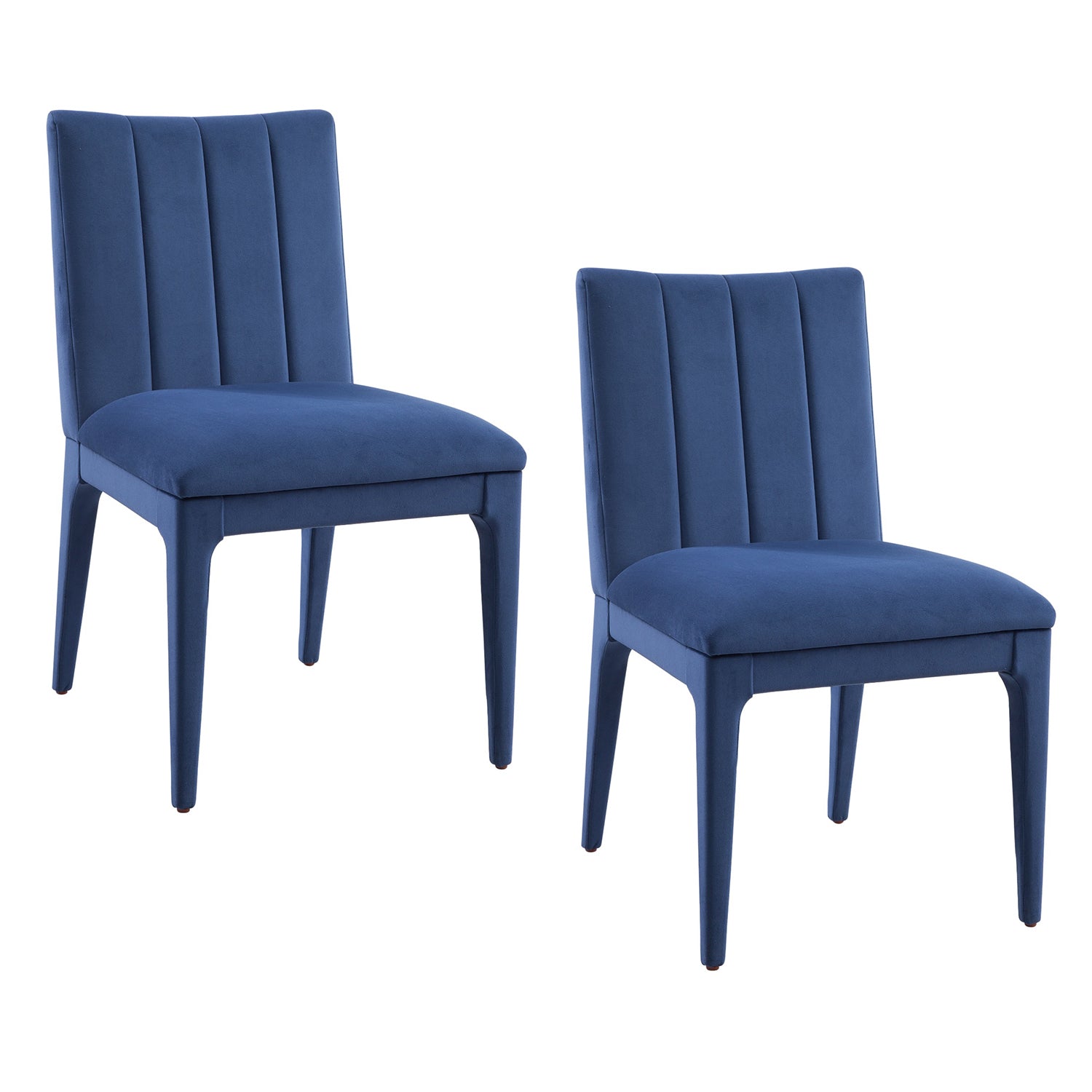 Bassett Mirror Brianne Navy Dining Chair Set of 2