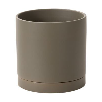 Romey Neutral Pot with Saucer
