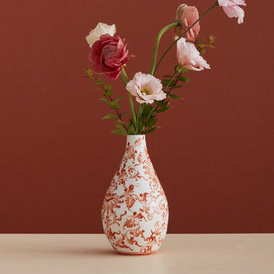 Eleanor Coral Budvase