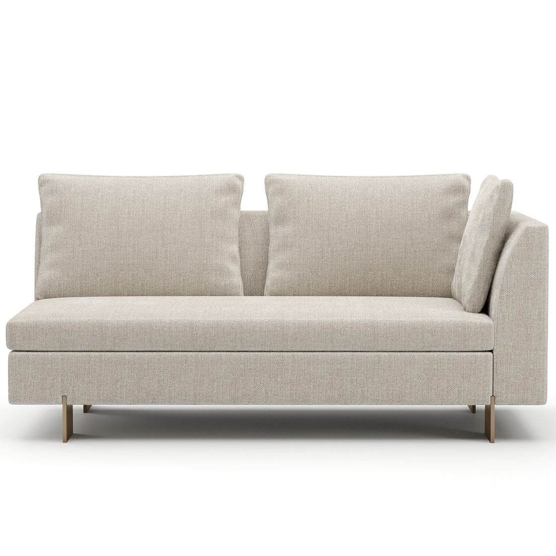 Caracole Altura Pearl RAF Modular Loveseat