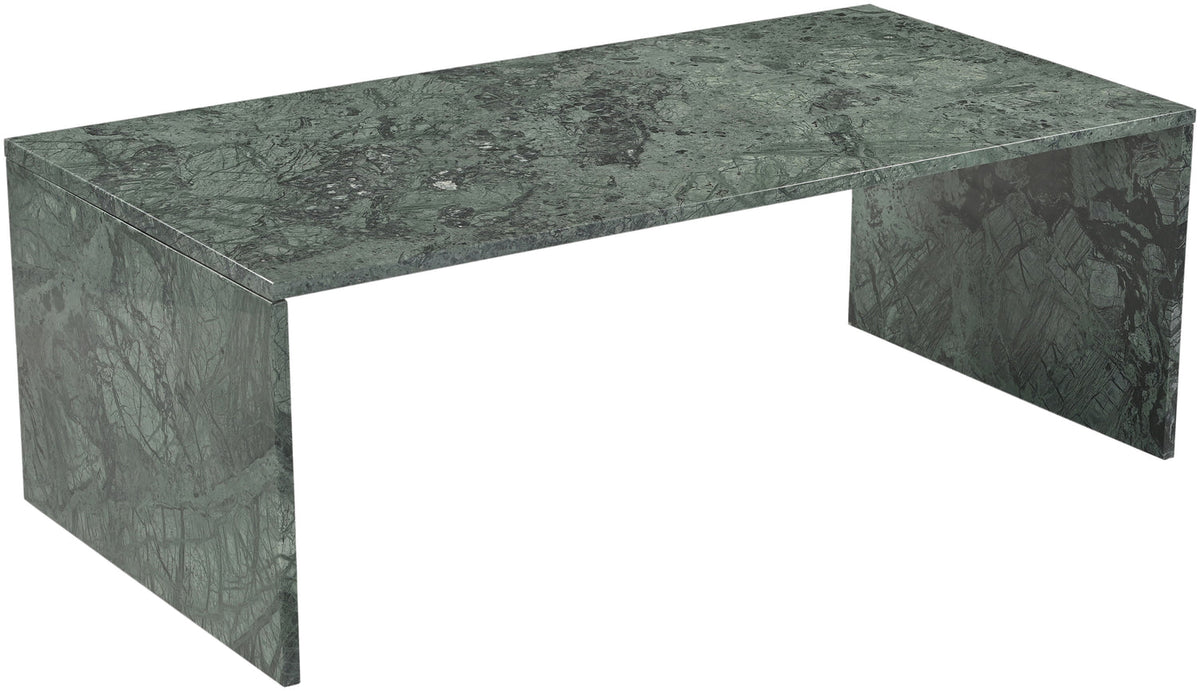 Vernazza Green Genuine Marble Coffee Table
