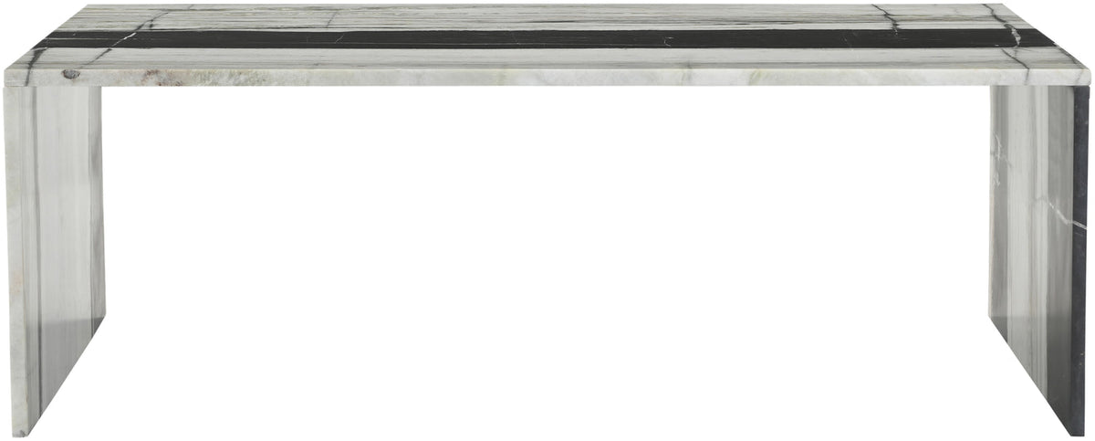 Vernazza Panda Genuine Marble Coffee Table