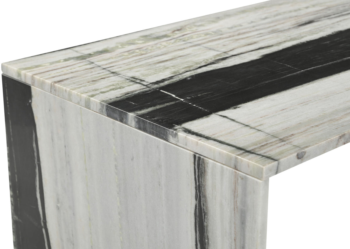 Vernazza Panda Genuine Marble Coffee Table
