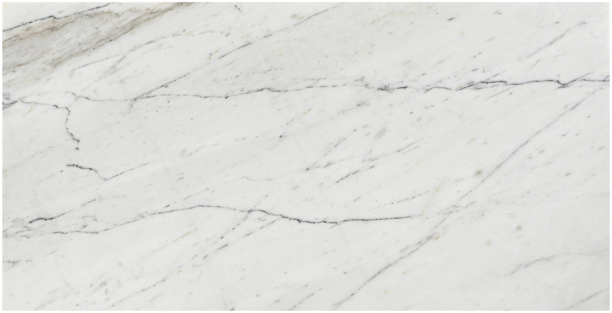 Vernazza White Genuine Marble Coffee Table