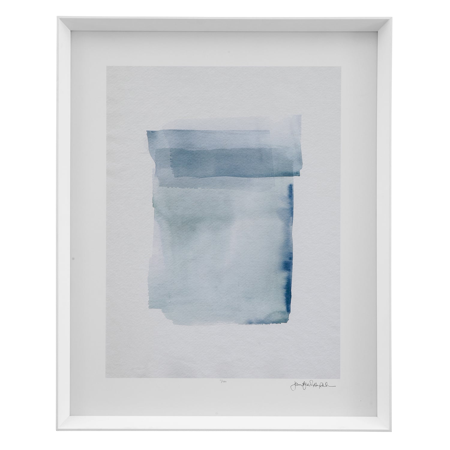 Bassett Mirror Water Color Lens I Framed Print