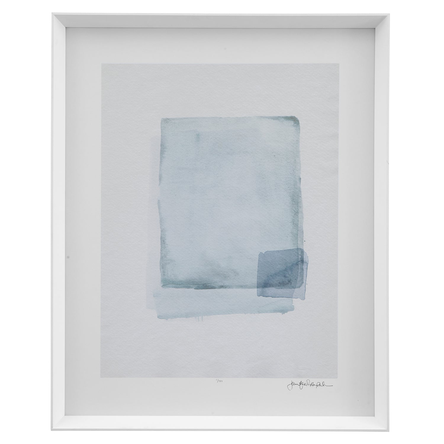 Bassett Mirror Water Color Lens II Framed Print