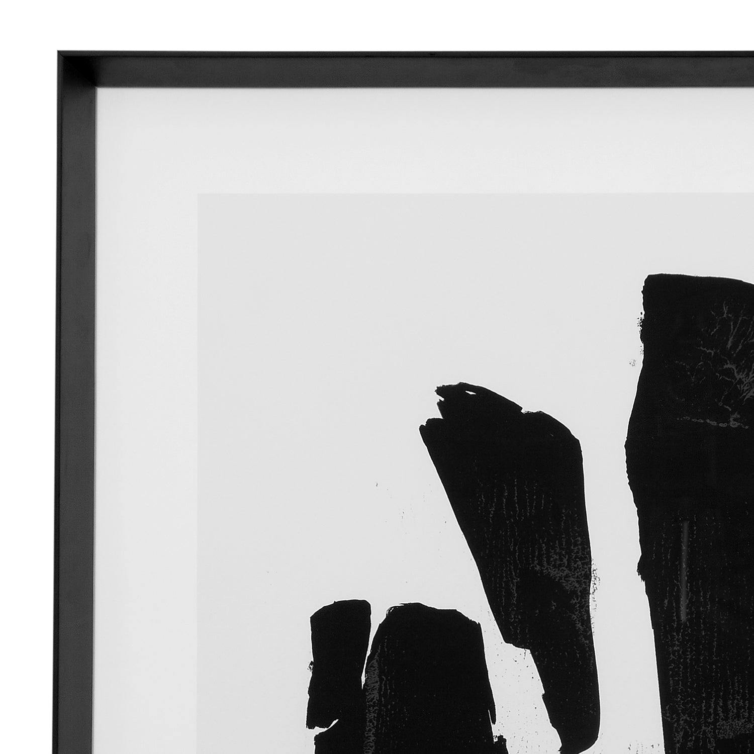 Bassett Mirror Triple Block Framed Print Set of 2