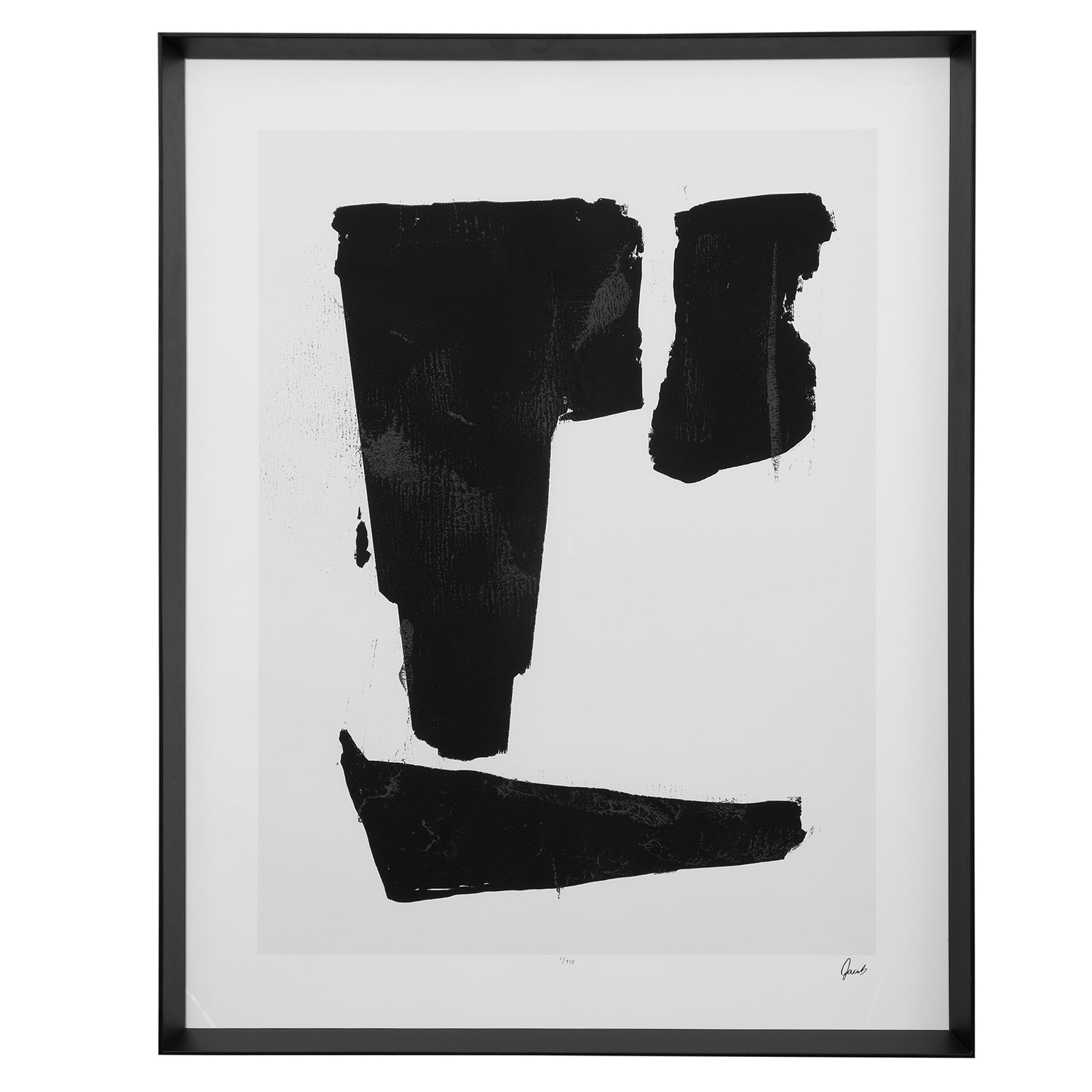 Bassett Mirror Triple Block Print I Framed Print