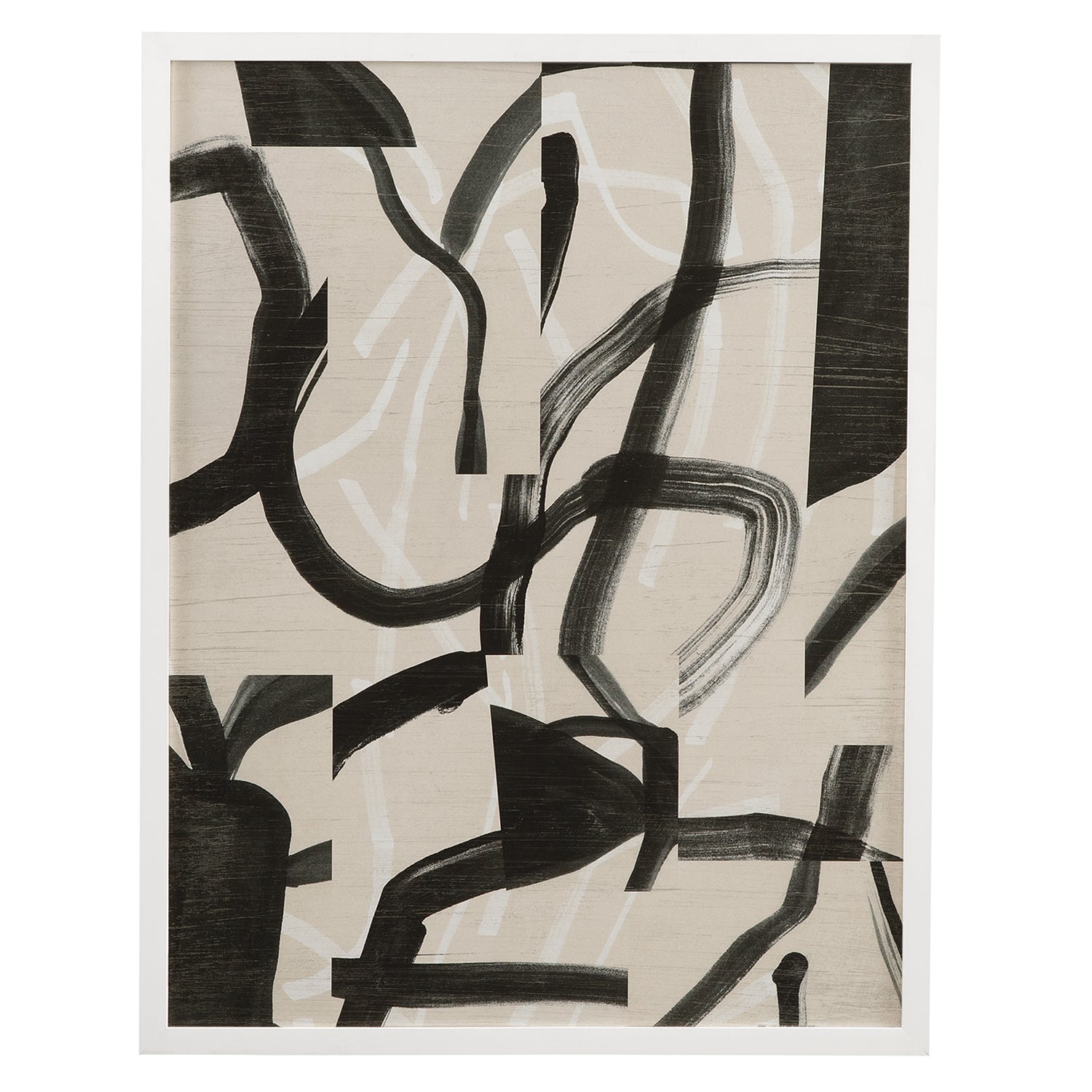 Bassett Mirror Ink Maze II Framed Artwork