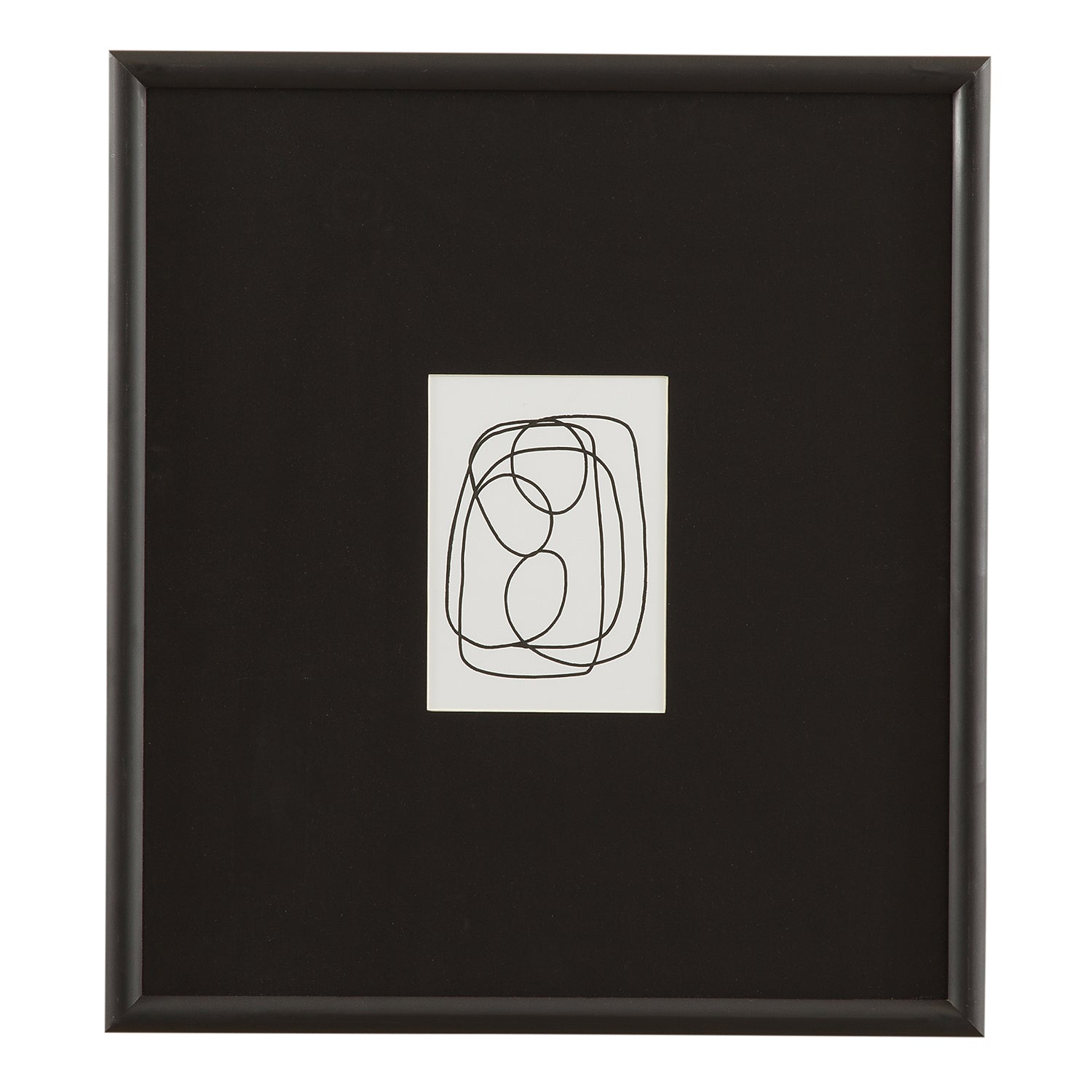 Bassett Mirror Form Study X Framed Artwork