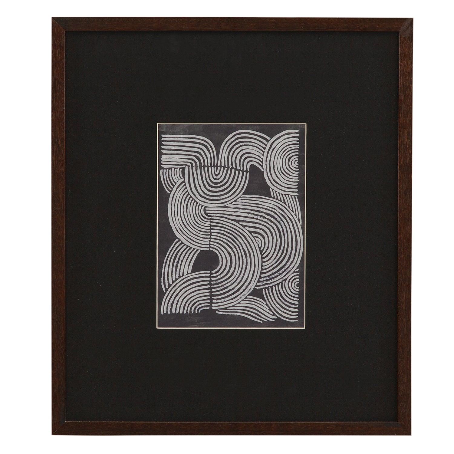 Bassett Mirror Neutral Strokes I Framed Artwork