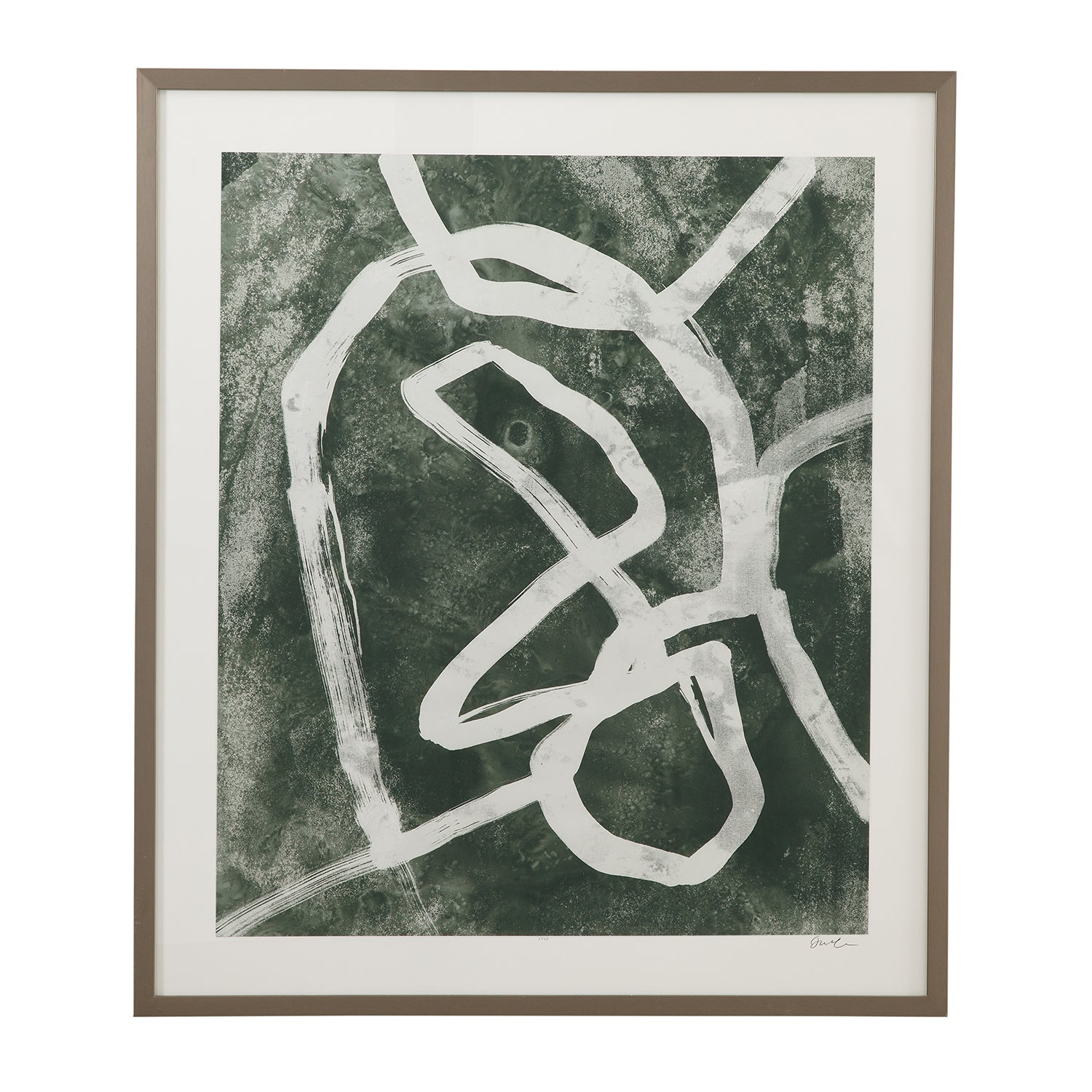 Bassett Mirror Chalk Line II Framed Artwork