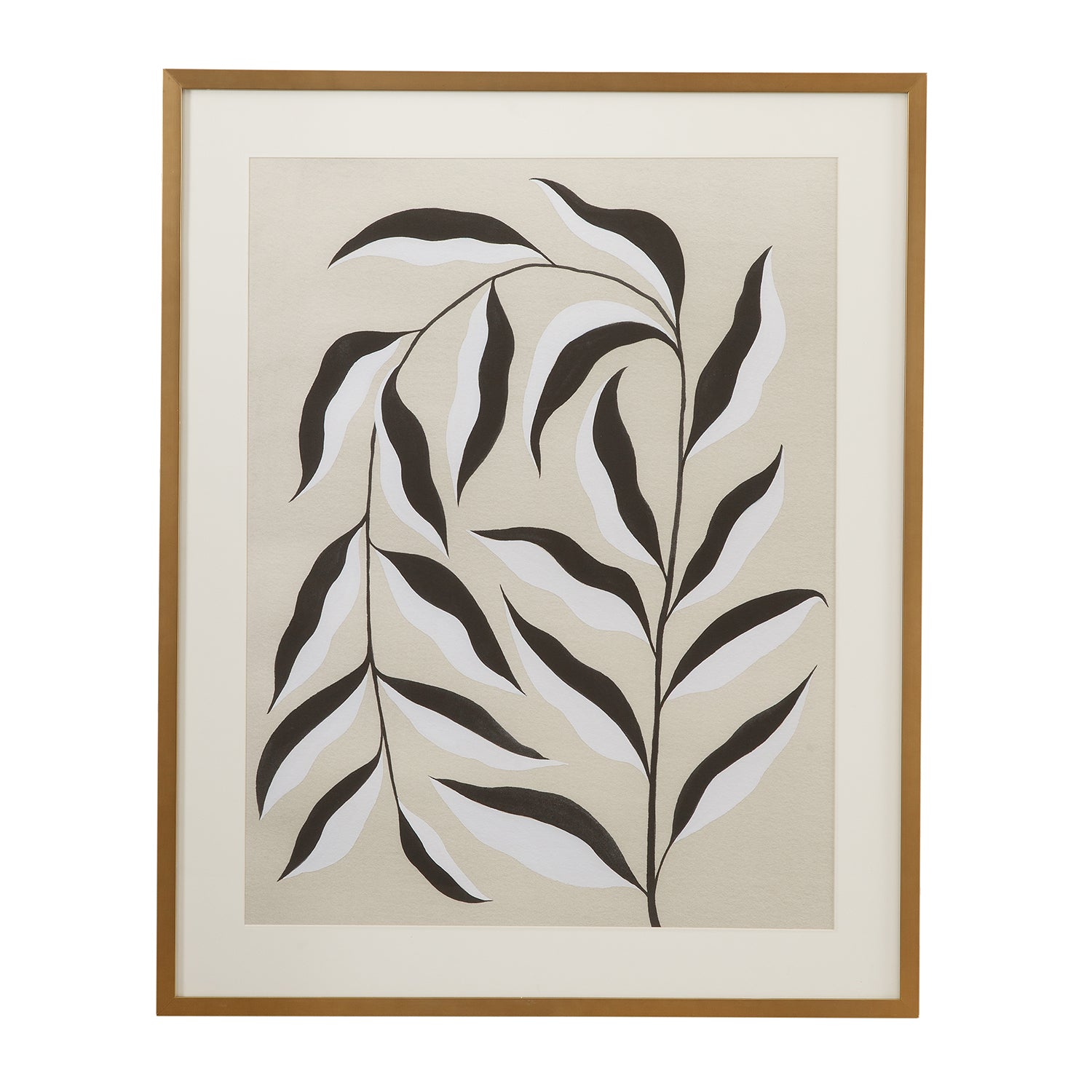 Bassett Mirror Emerging Weeds II Framed Artwork