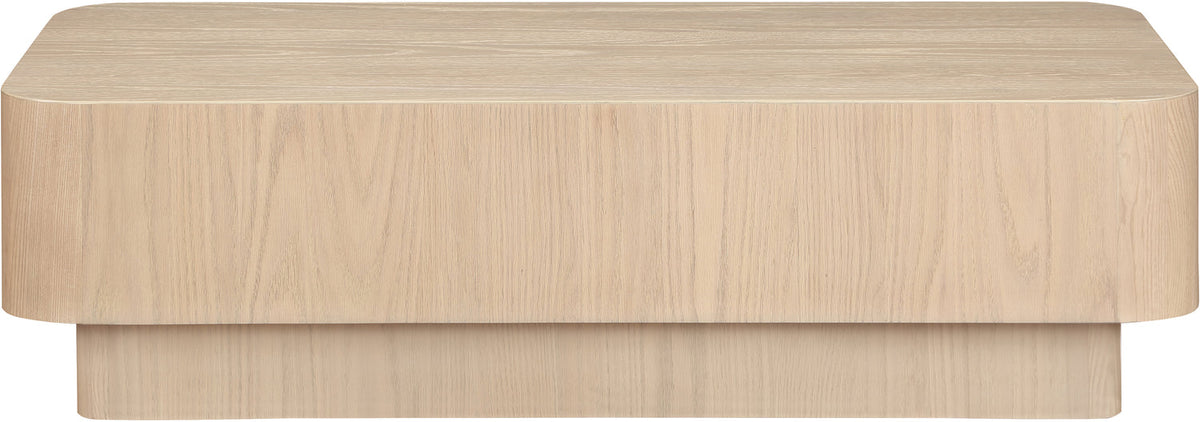Oakmont Natural Oak Veneer Coffee Table