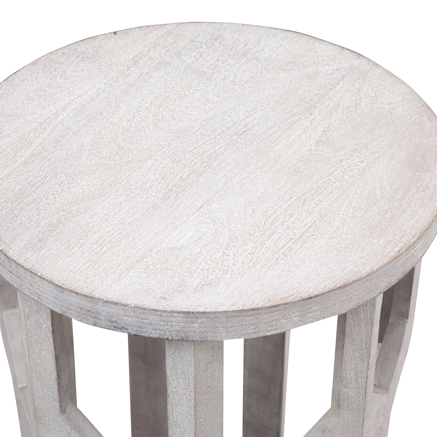 Bassett Mirror Lloyd White Accent Table