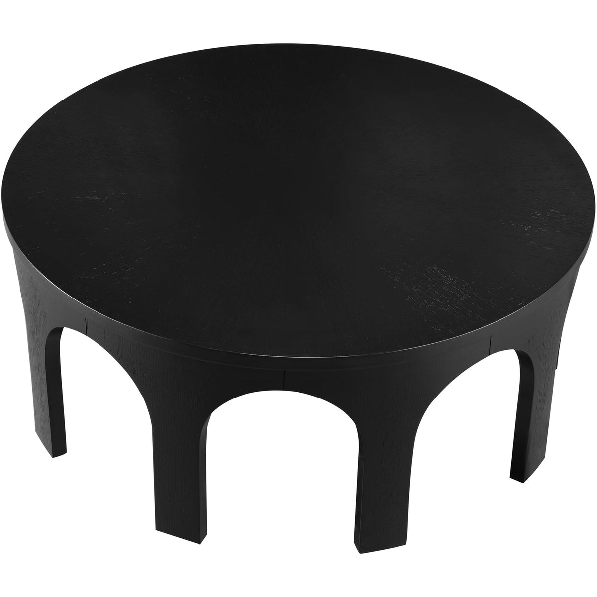 Westfield Black Solid Wood And Oak Veneer Coffee Table