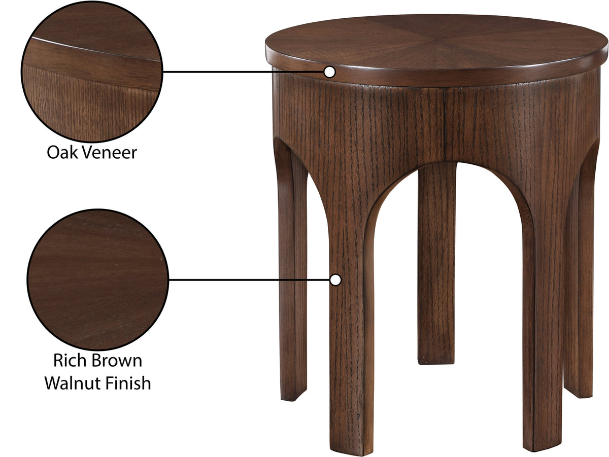 Westfield Brown Solid Wood And Oak Veneer End Side Table Set of 2