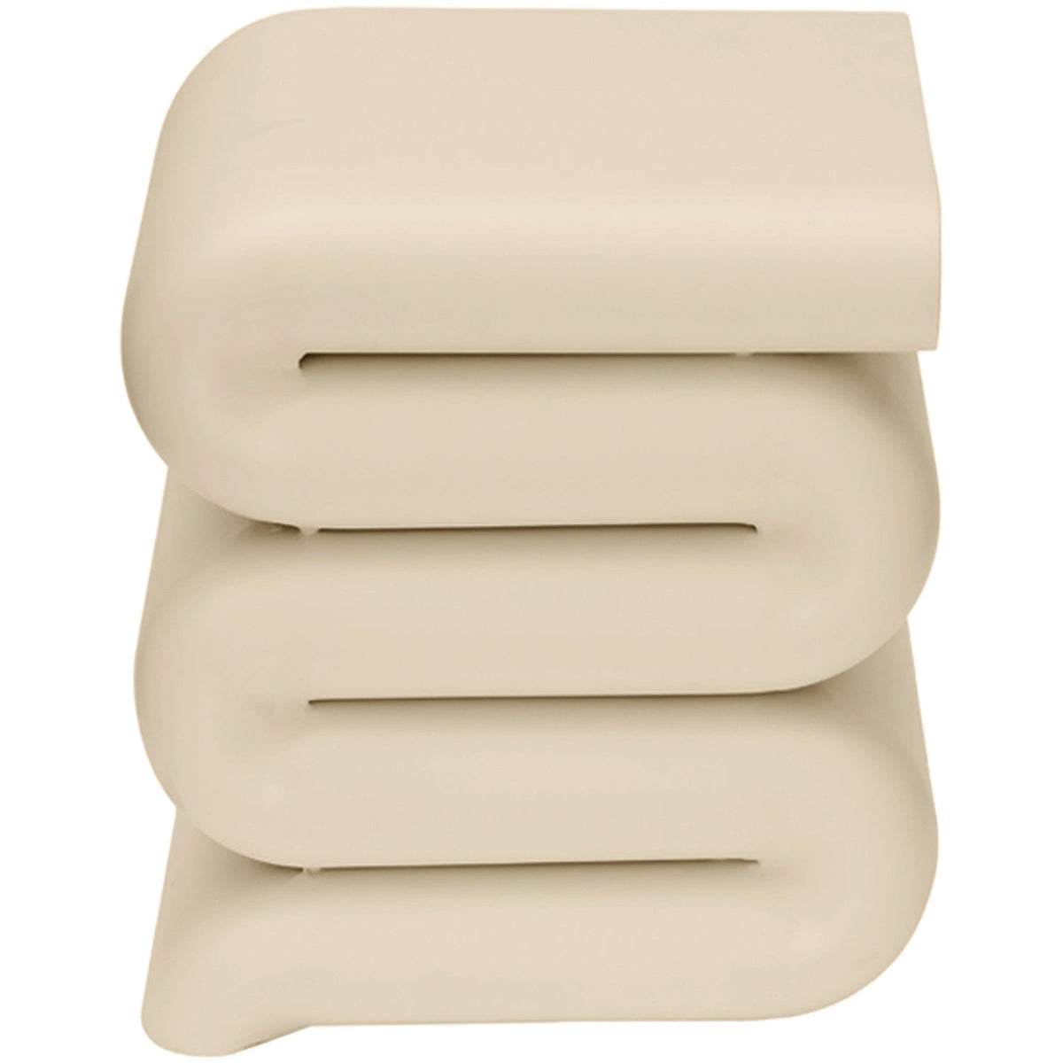 Roland Cream Iron End Table Set of 2