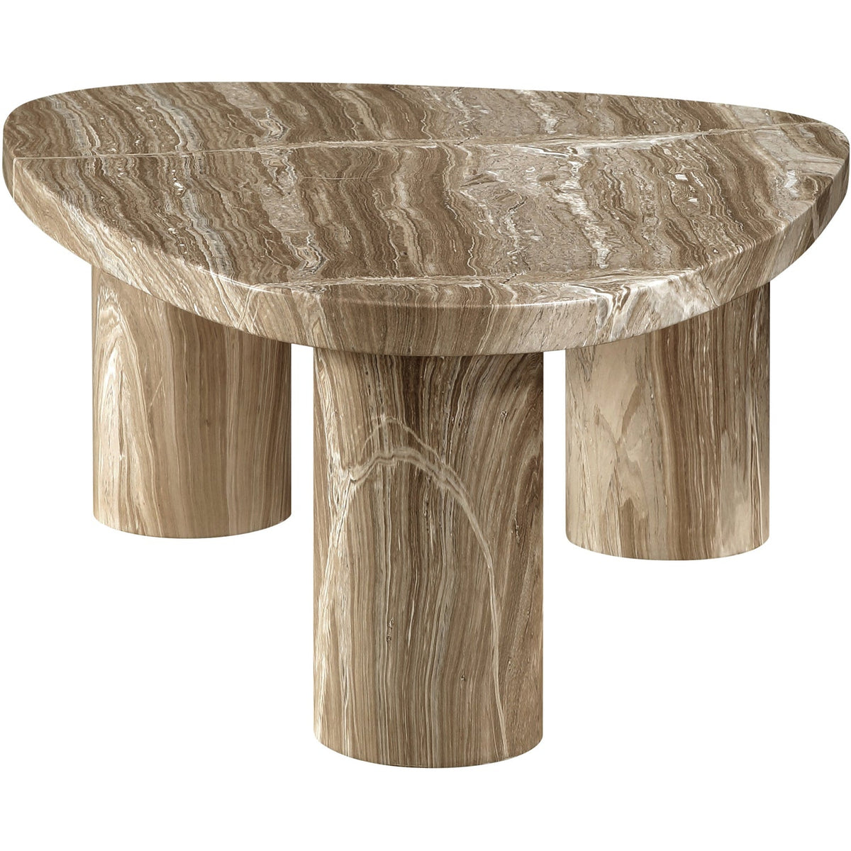 Teramo Beige Concrete Indoor/Outdoor Coffee Table