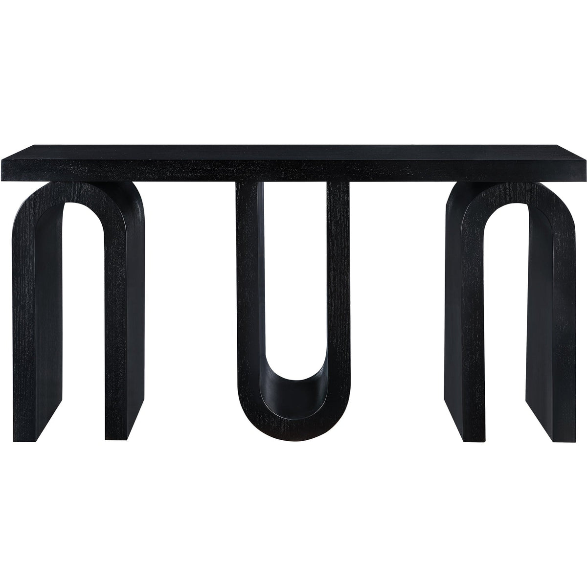 Westbourne Black Oak Veneer Console Table