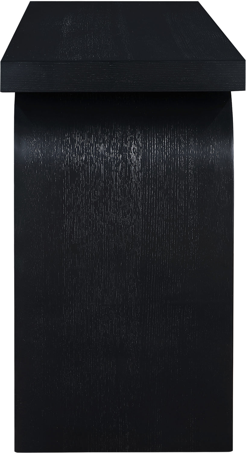Westbourne Black Oak Veneer Console Table