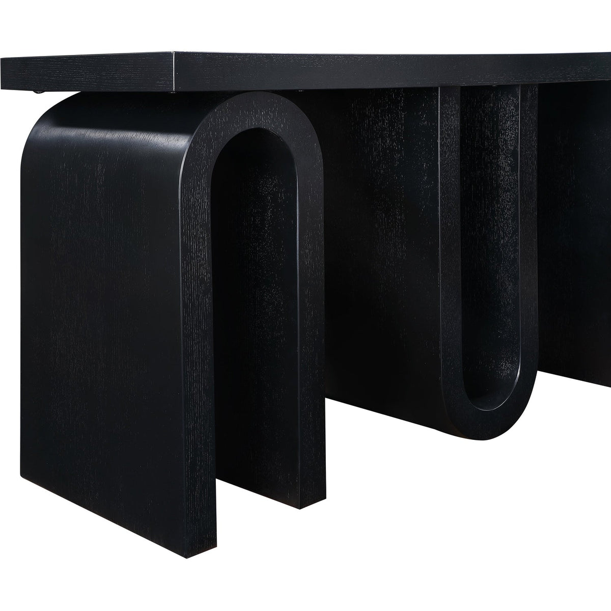 Westbourne Black Oak Veneer Console Table