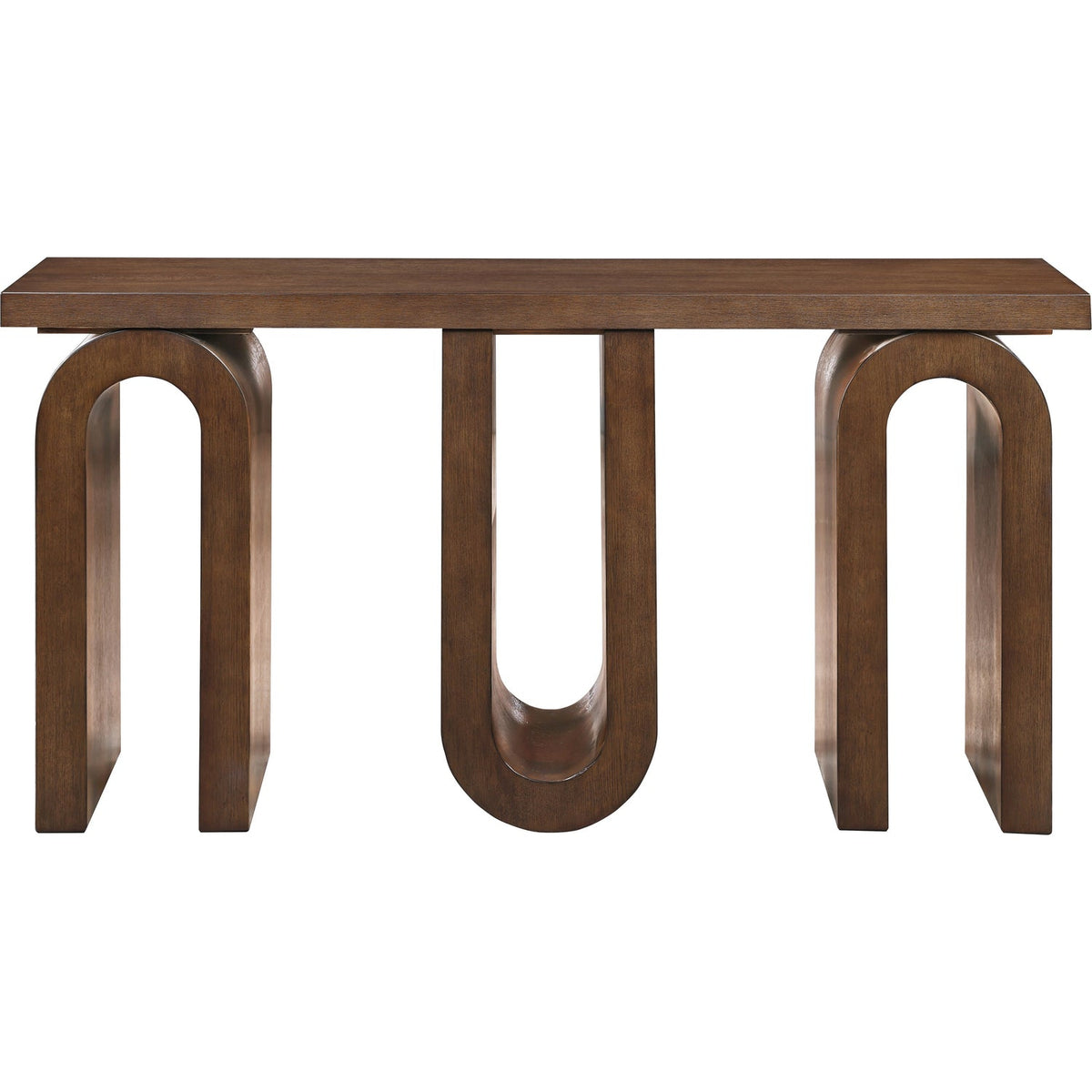 Westbourne Brown Oak Veneer Console Table