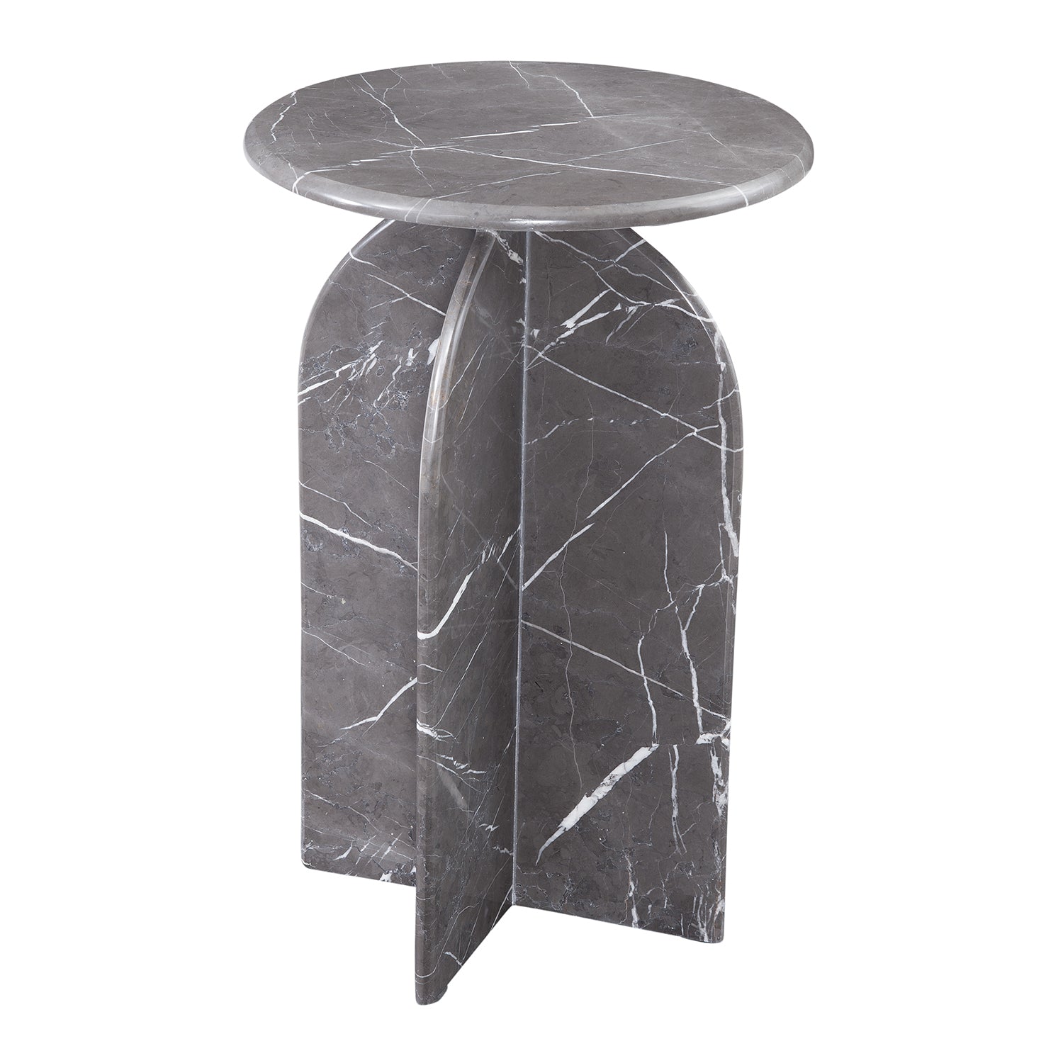 Bassett Mirror Abbey Gray Accent Table