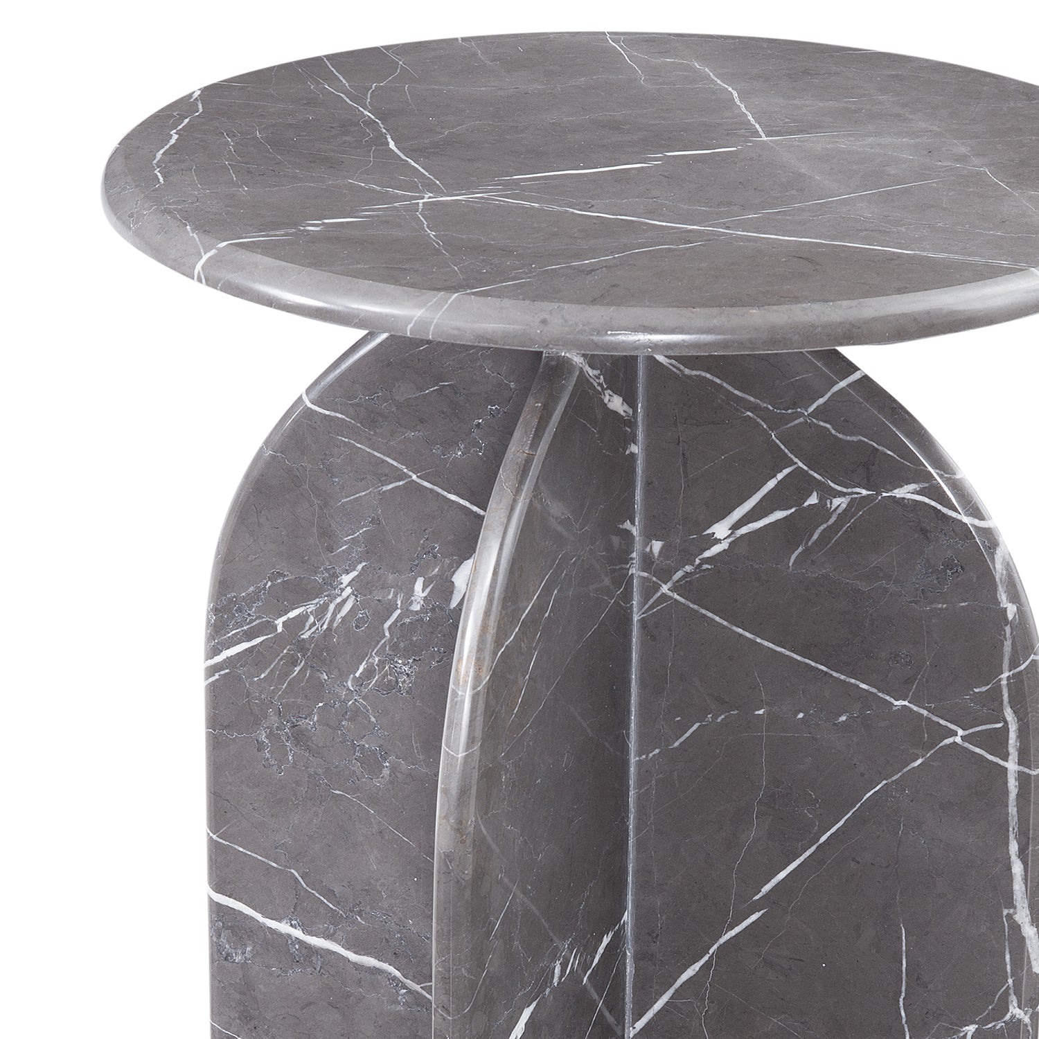 Bassett Mirror Abbey Gray Accent Table