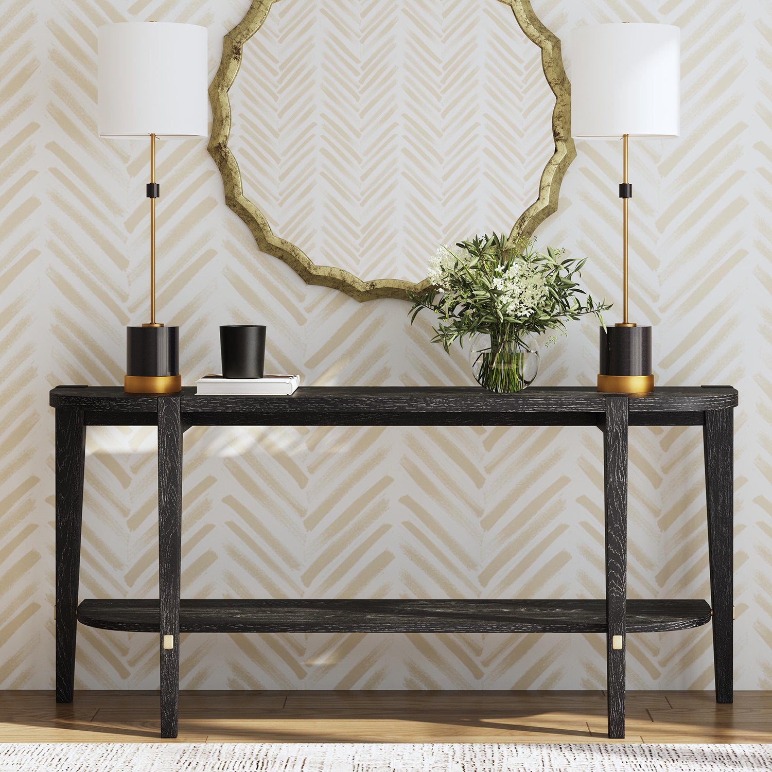 Bassett Mirror Whitfield Console Table