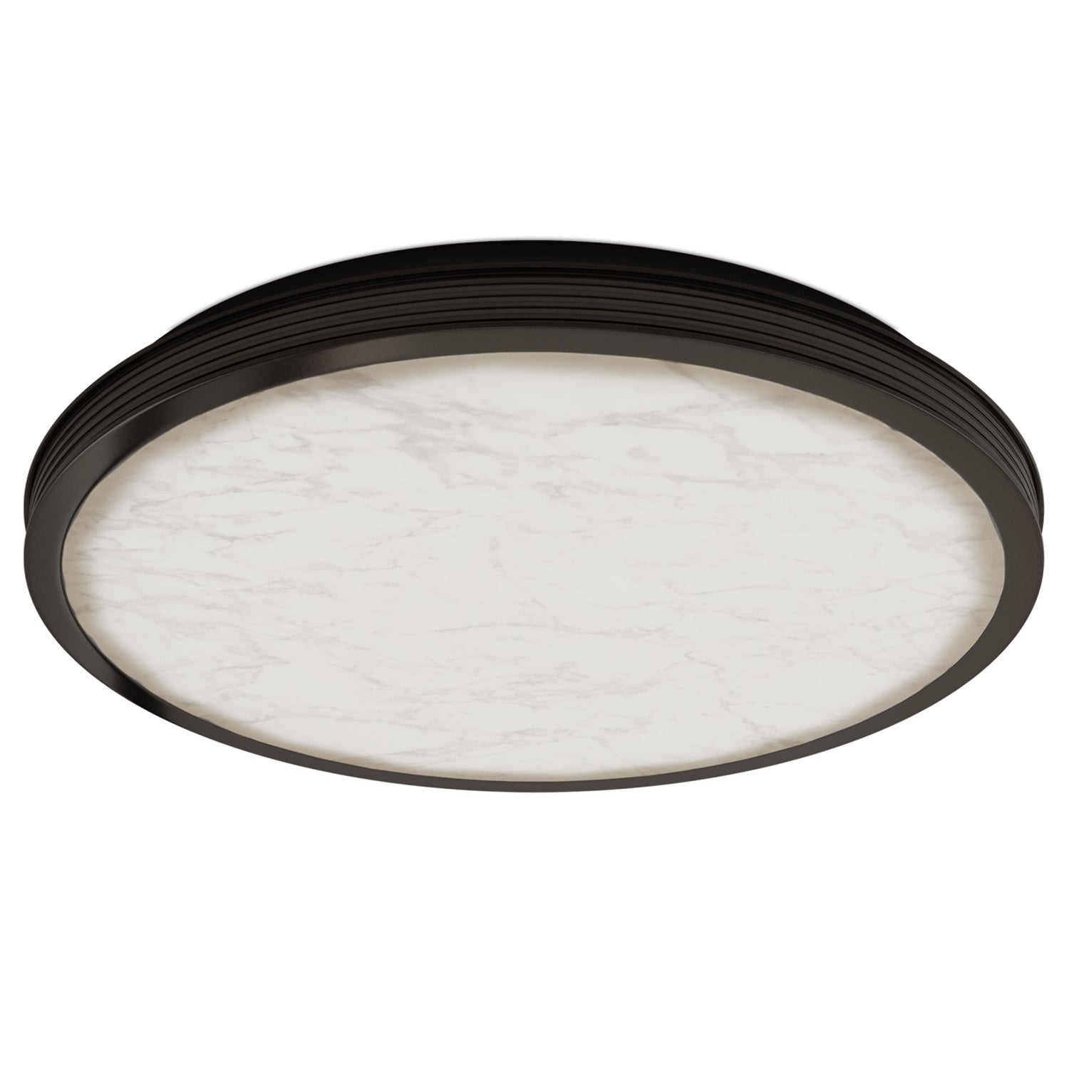 Currey & Co Aydan Bronze Large Flush Mount