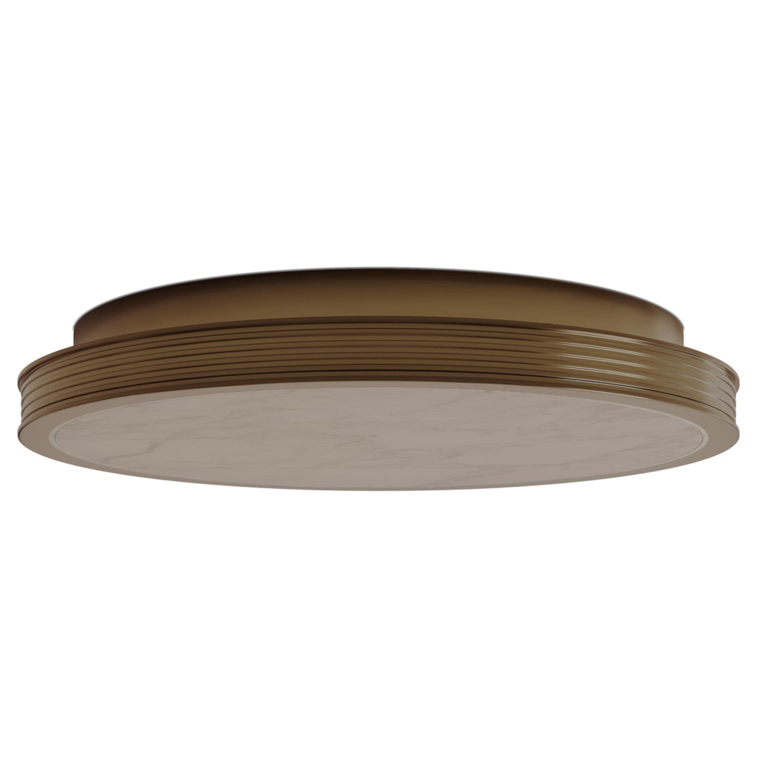 Currey & Co Aydan Brushed Brass Small Flush Mount