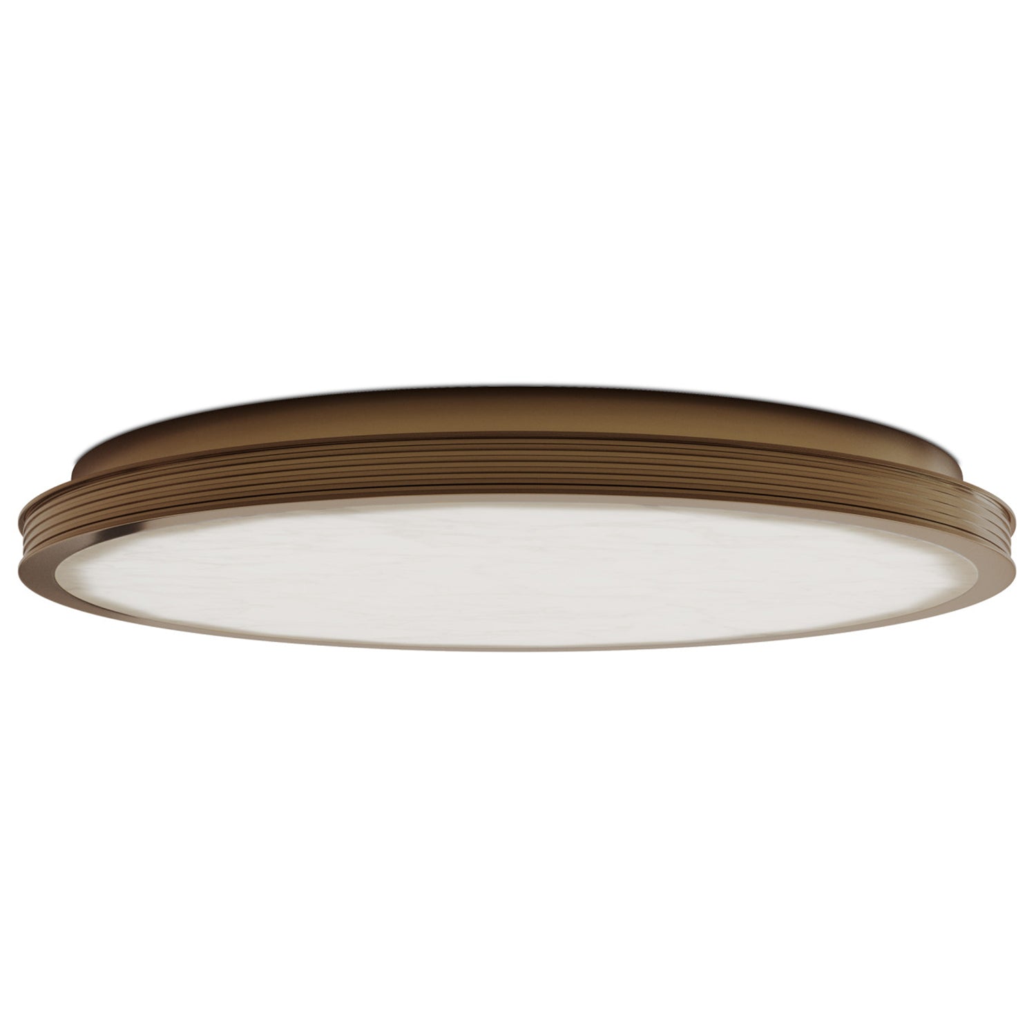 Currey & Co Aydan Brushed Brass Large Flush Mount