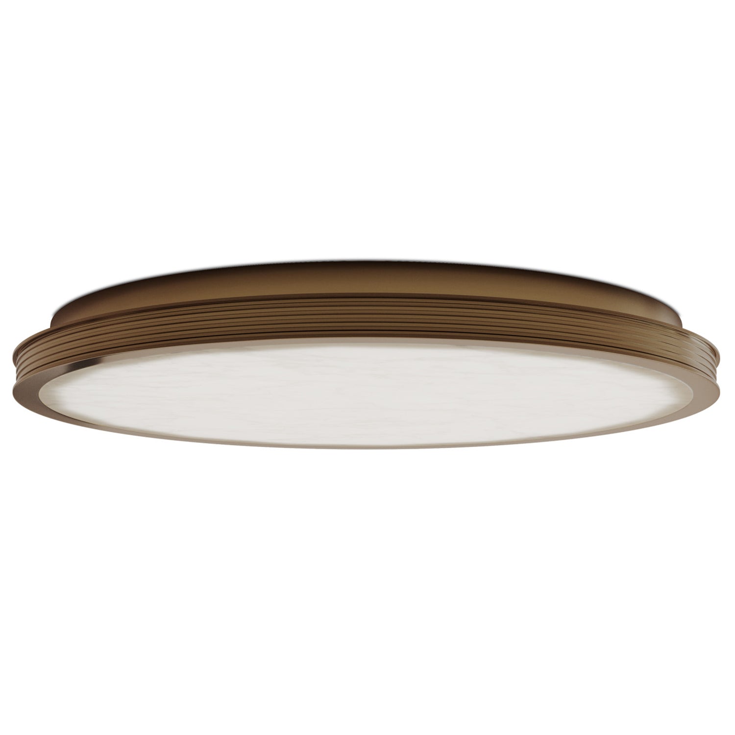 Currey & Co Aydan Brushed Brass Large Flush Mount