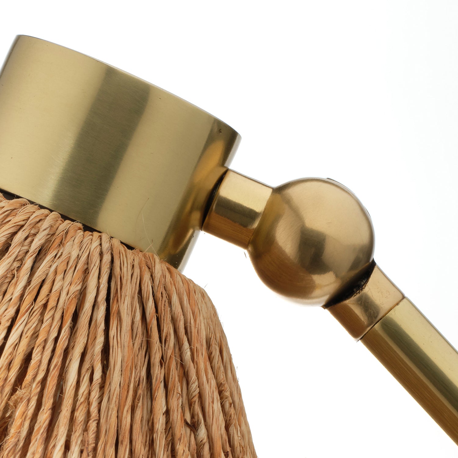 Jamie Young Fitzgerald Natural Abaca Rope Table Lamp