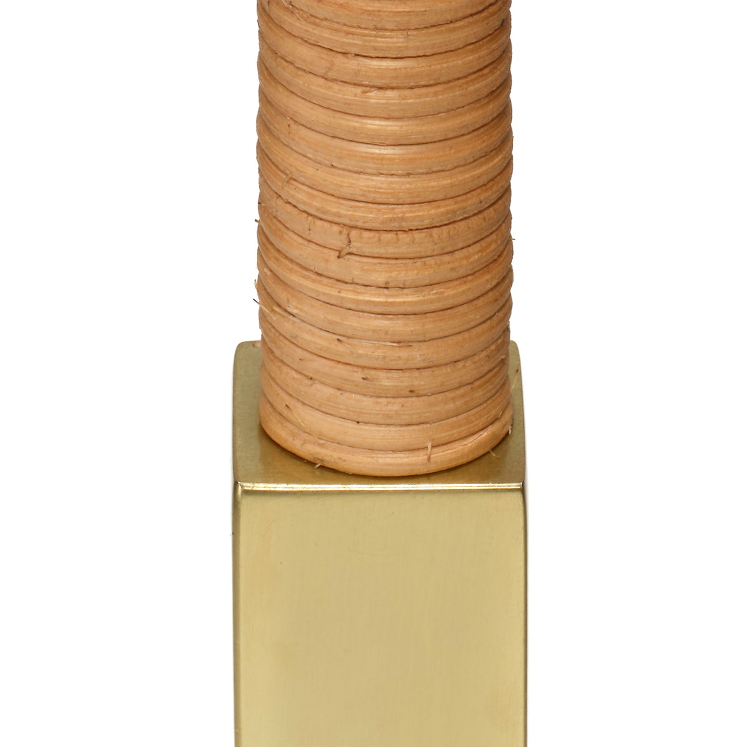 Jamie Young Harrison Natural Rattan Floor Lamp