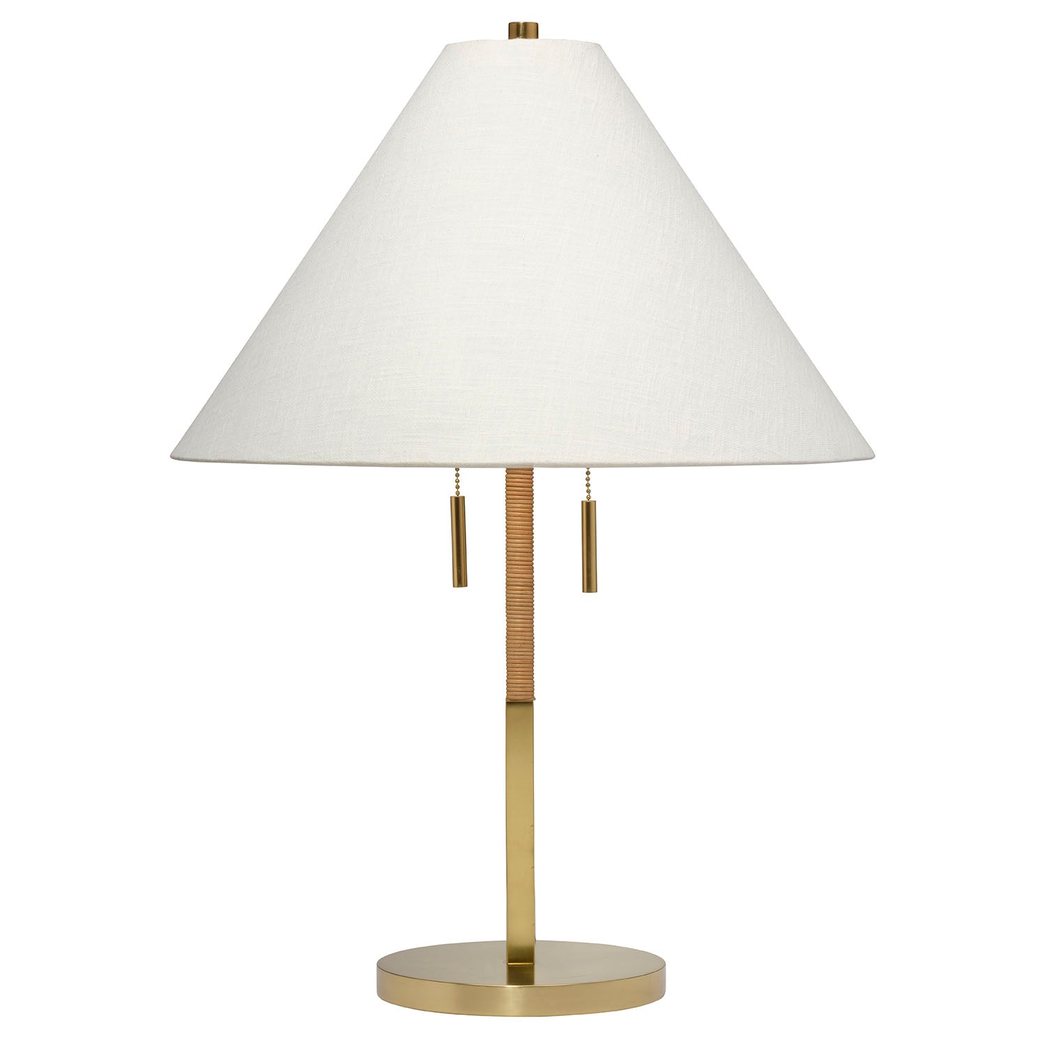 Jamie Young Harrison Natural Rattan Table Lamp