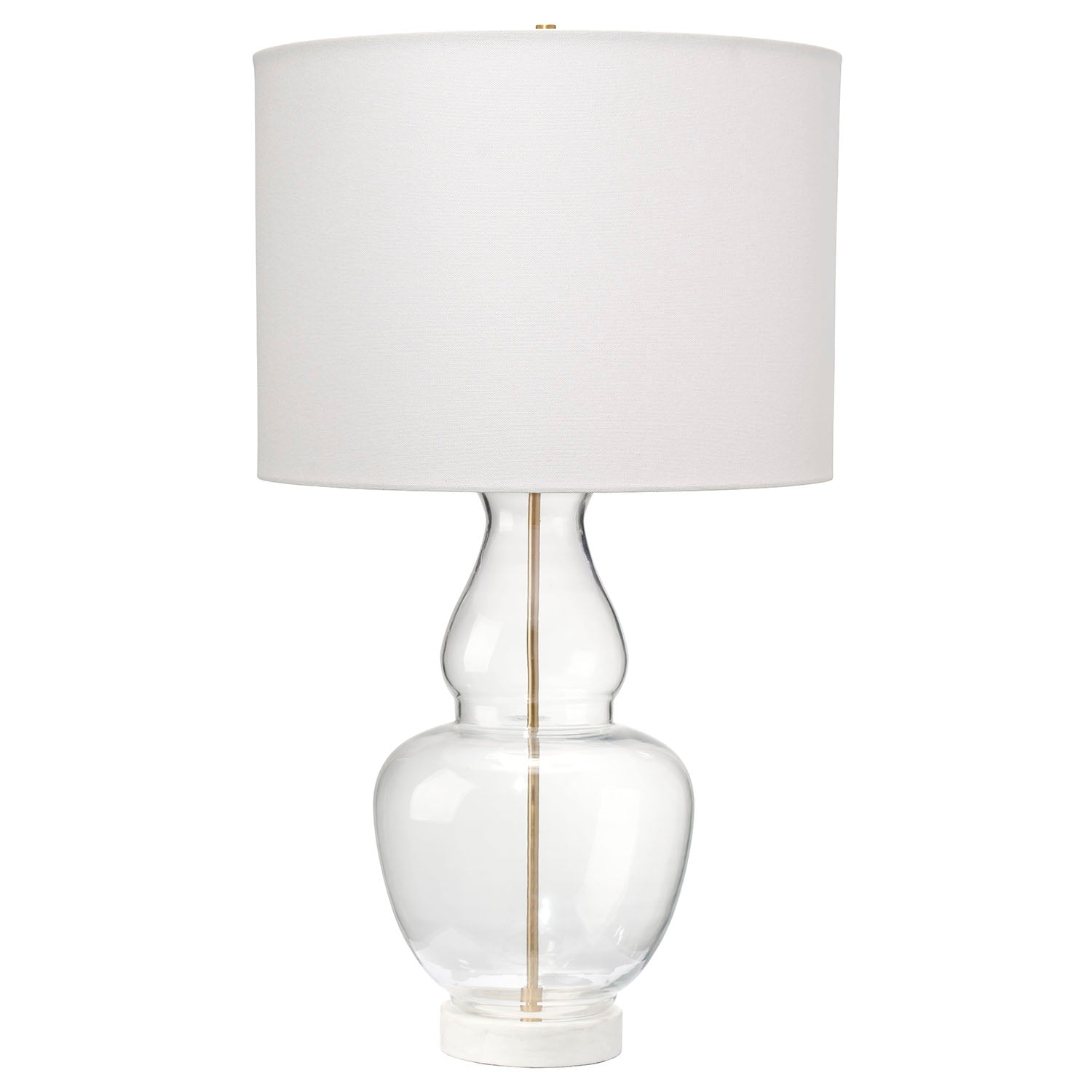 Jamie Young Poised Clear Glass Table Lamp