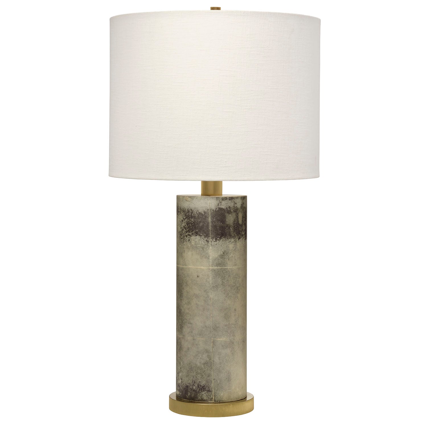 Jamie Young Rivet Grey Vellum Table Lamp