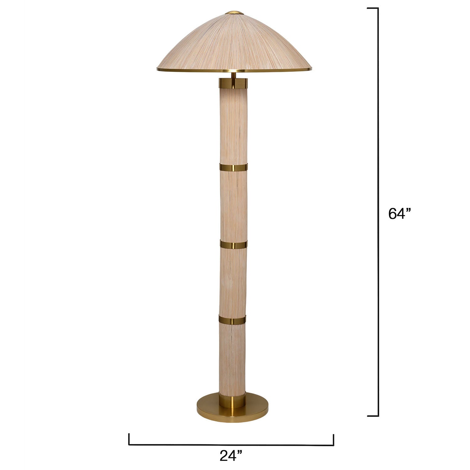 Jamie Young Seychelles Floor Lamp