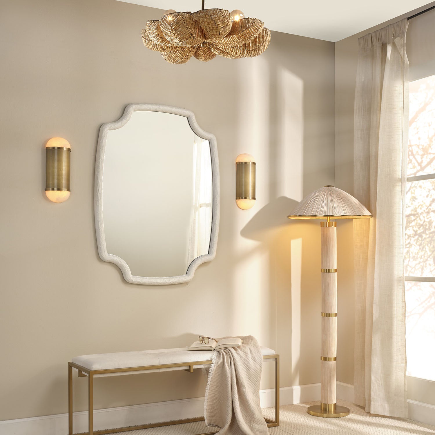 Jamie Young Seychelles Floor Lamp