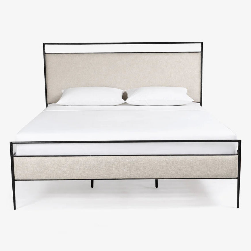 MENO HOME x Co. House Designs Soma Natural Iron Bed