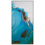 Sunpan Blue Lagoon Framed Canvas Art Set Of 3