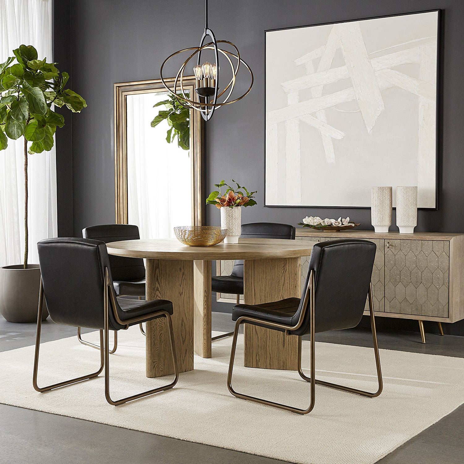 Sunpan Breaking Barriers Framed Canvas Art