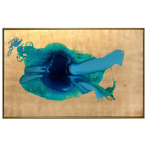 Sunpan Ink Spill Framed Art - Final Sale