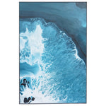 Sunpan Aquamarine Framed Canvas Set Of 2