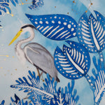 Sunpan Blue Heron Framed Art - Final Sale
