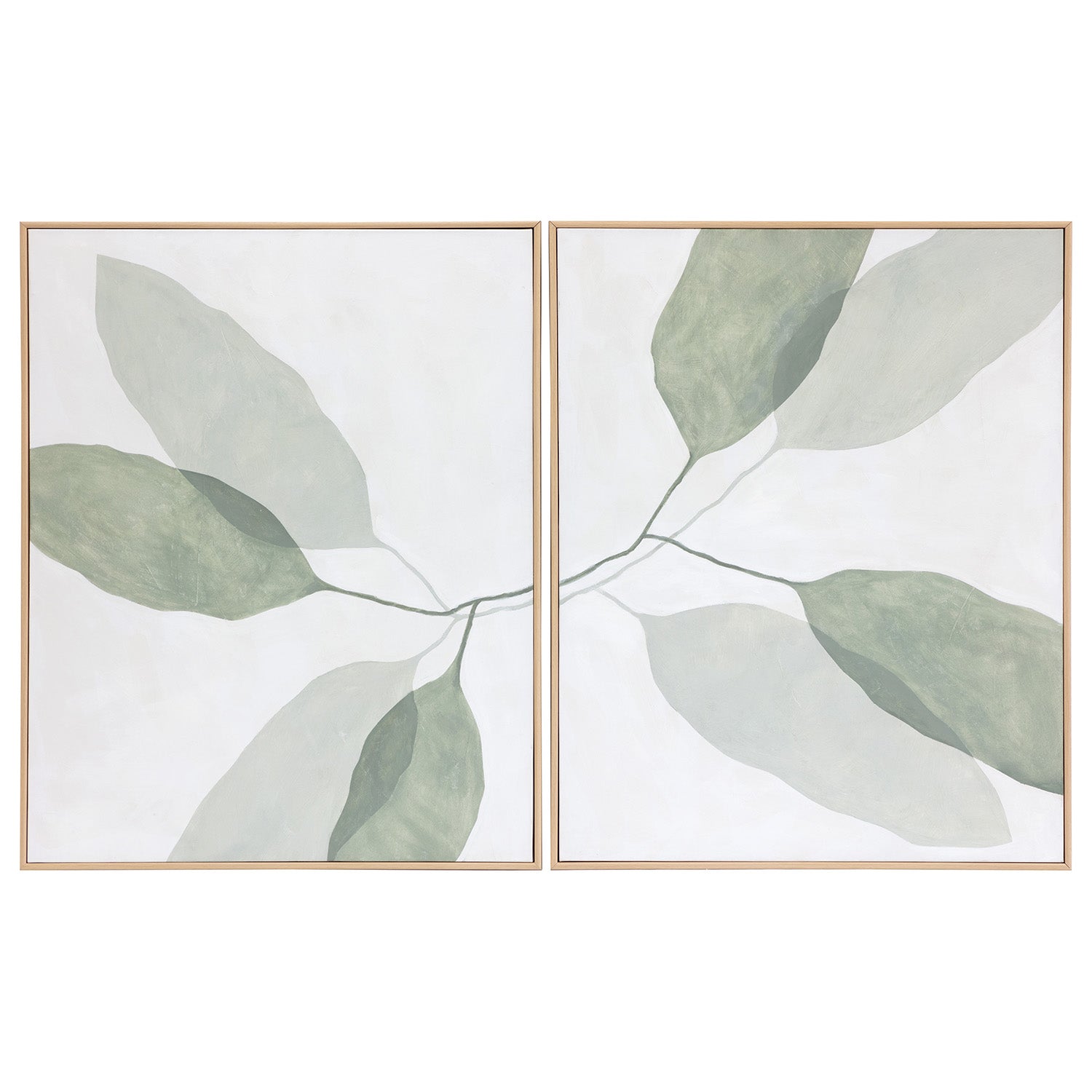 Sunpan Calm Reflection Framed Canvas Art Set Of 2