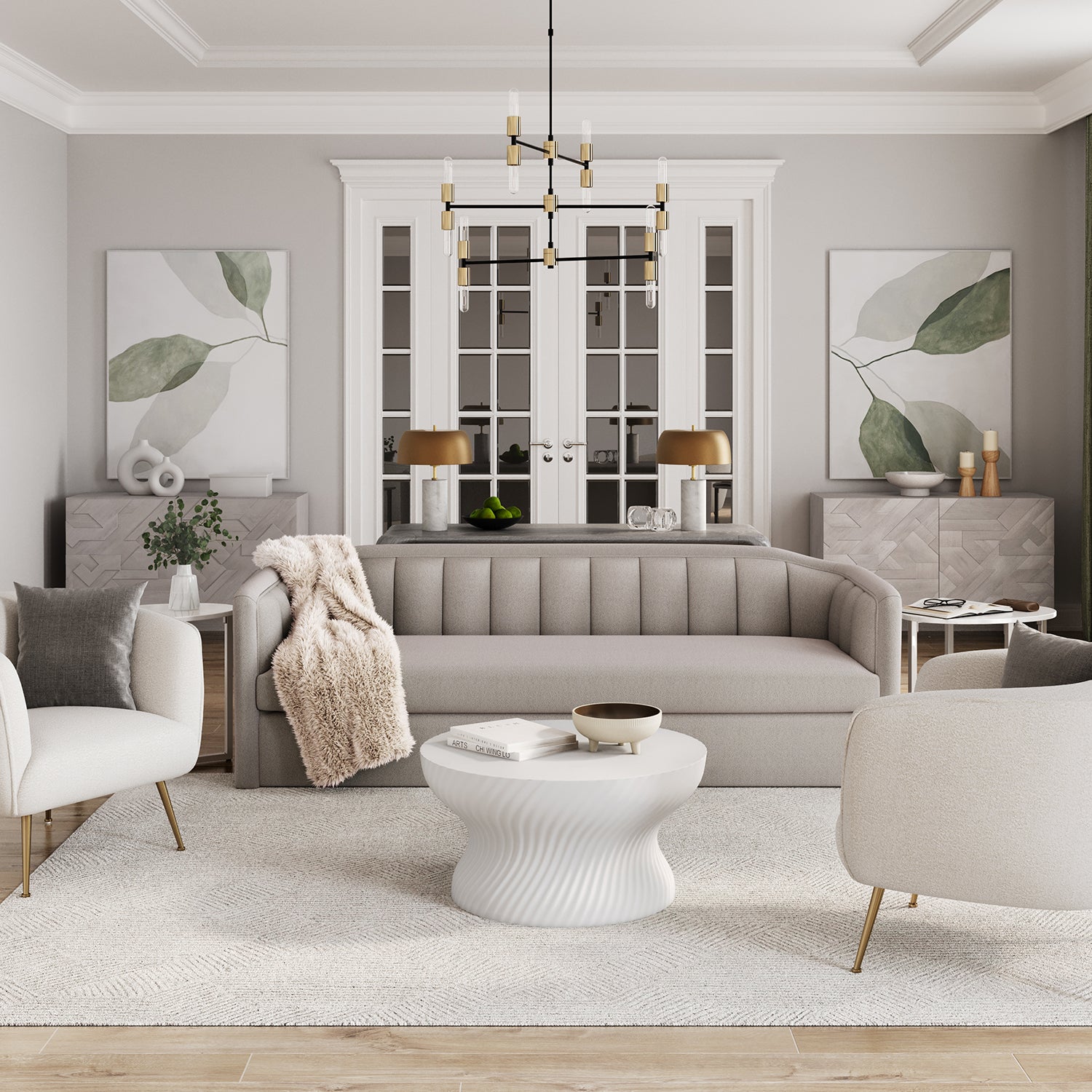 Sunpan Calm Reflection Framed Canvas Art Set Of 2