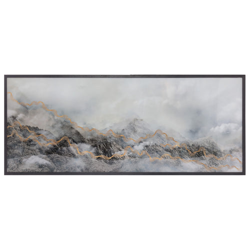 Sunpan Mystic Mountain Framed Art